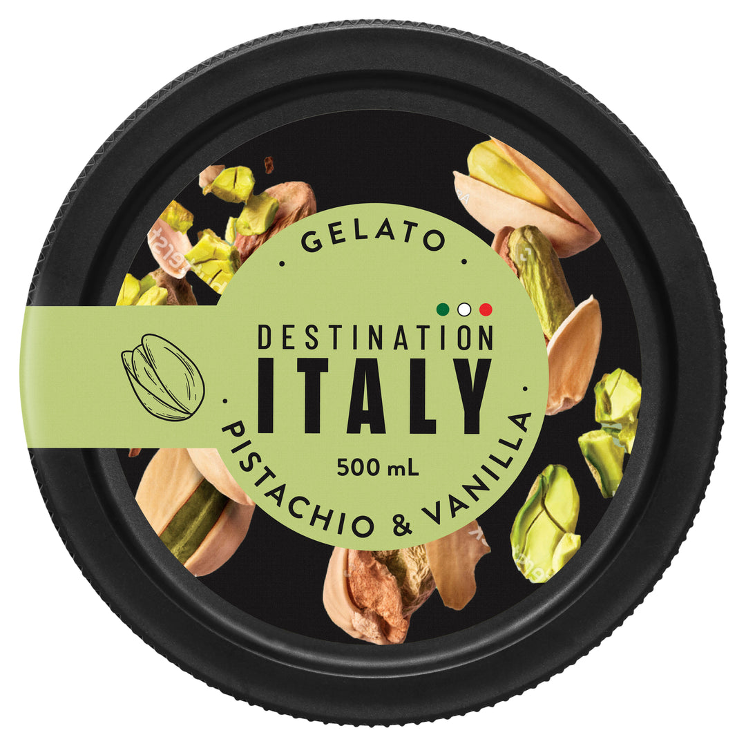 Pistachio & Vanilla Gelato